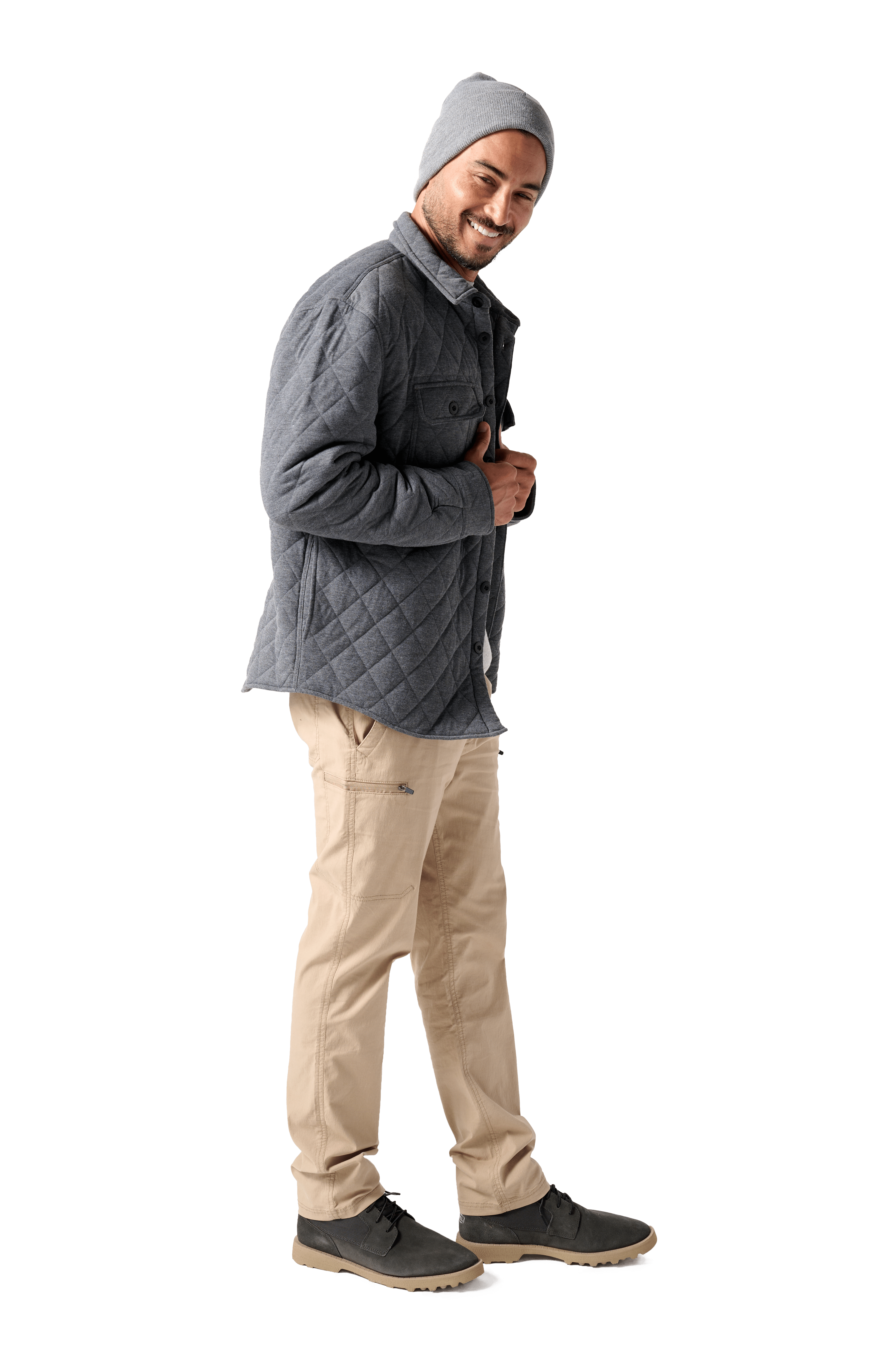 Nomad Men's Quilted Knit Lined Jacket