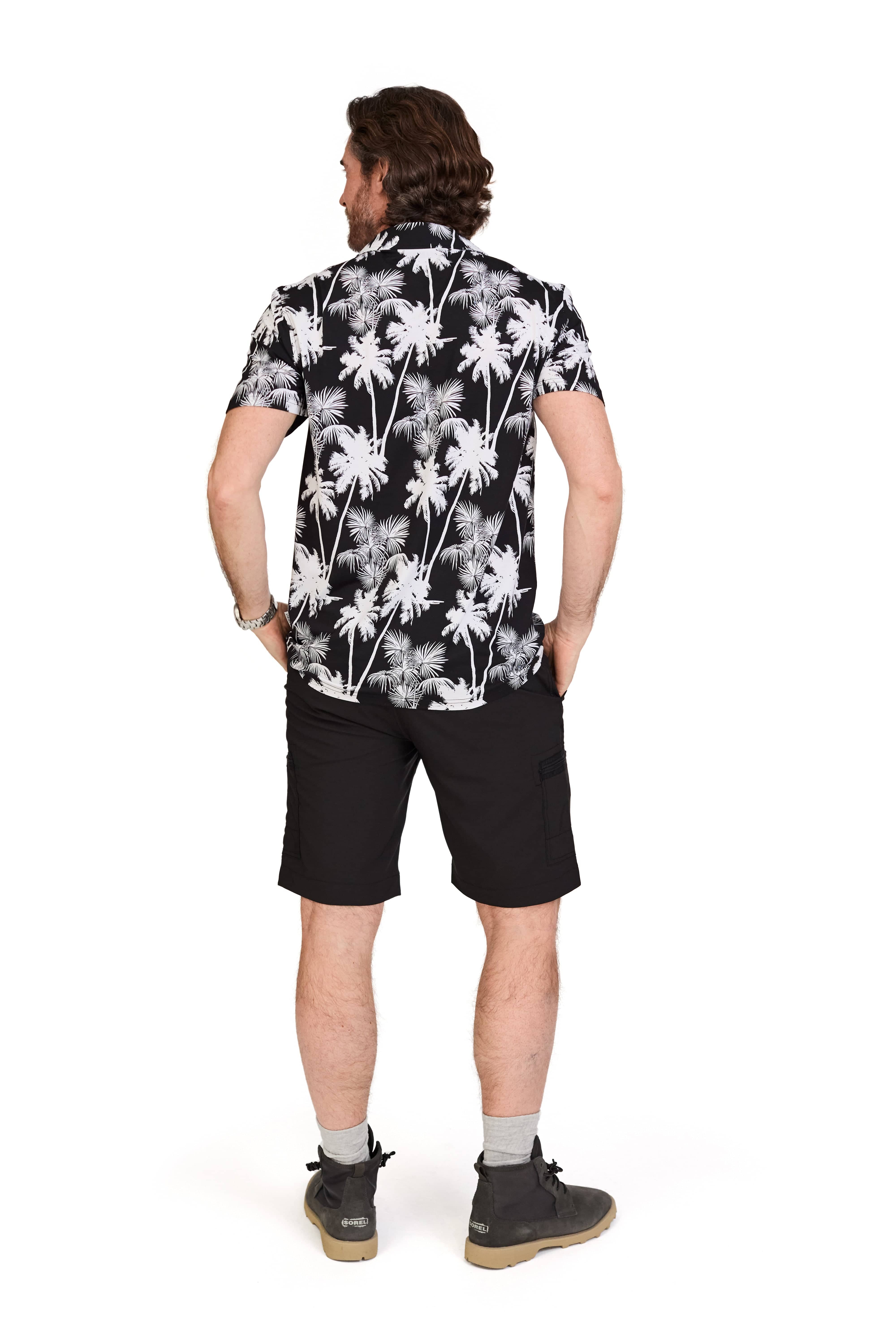 Palm Beach Short Sleeve Button Up Shirt