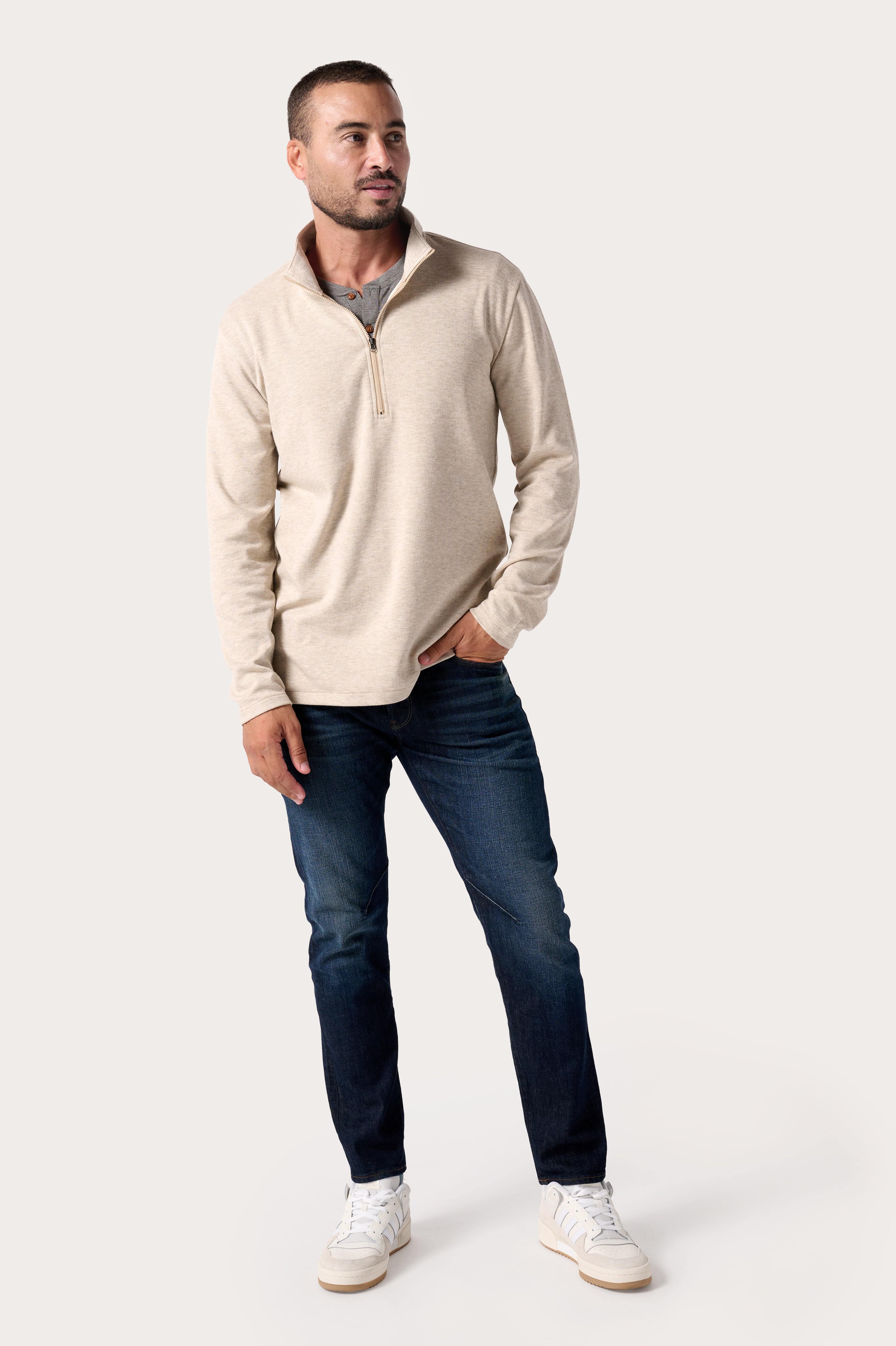 Horizon Men's Long Sleeve Half Zip Pullover